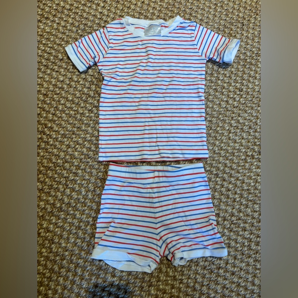 LAKE pajamas- kids stripe set - 5T
